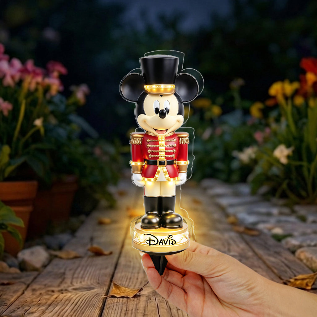 Christmas Magic - Personalized Mouse Solar Acrylic Light