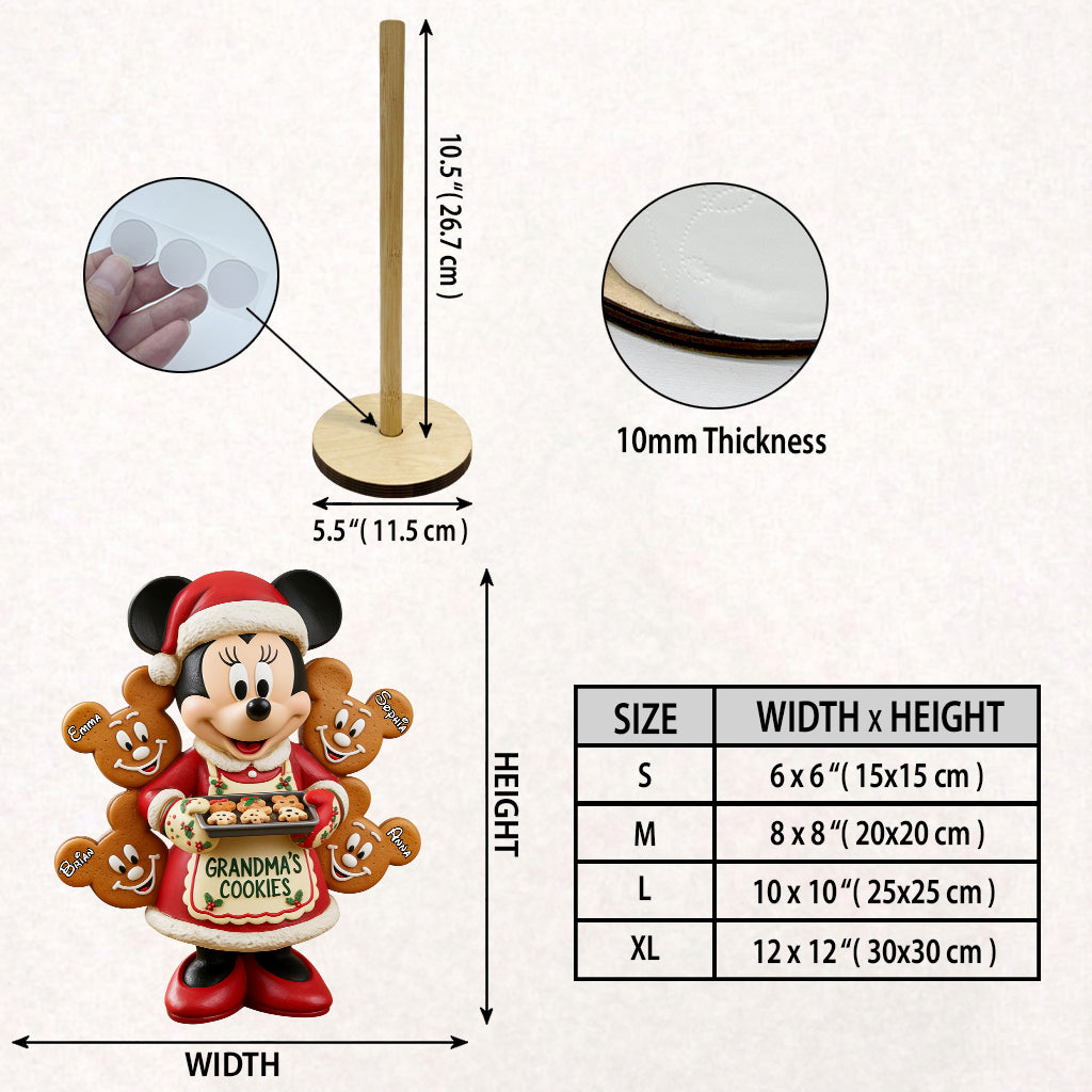 Grandma/Mama's Cookies - Personalized Mouse Paper Towel Stand