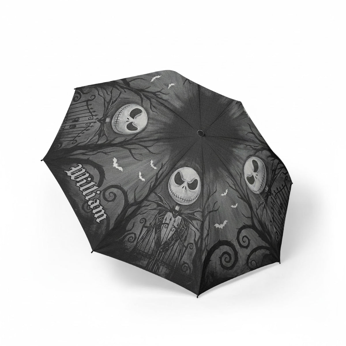 Gothic Skeleton - Personalized Nightmare Umbrella