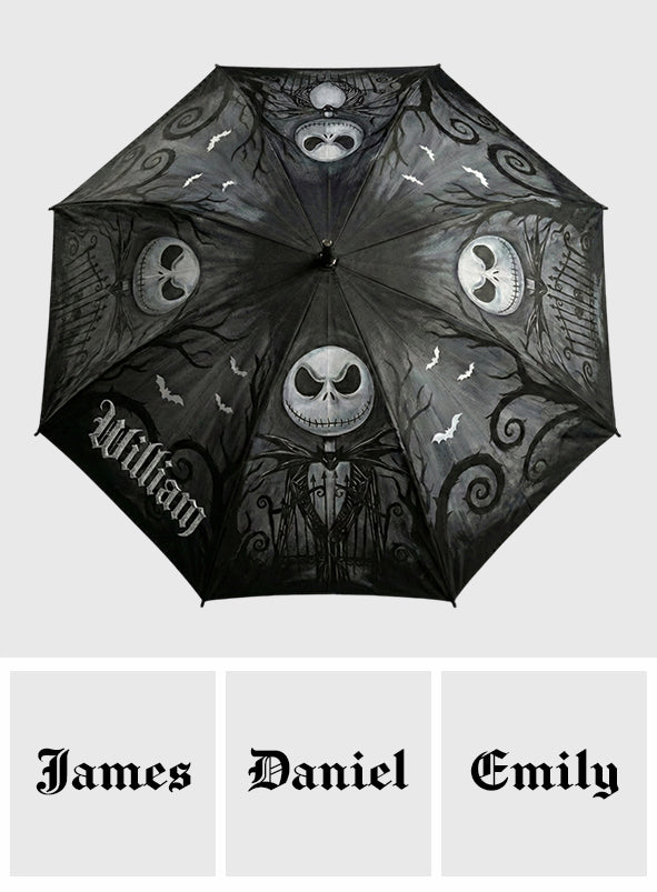 Gothic Skeleton - Personalized Nightmare Umbrella