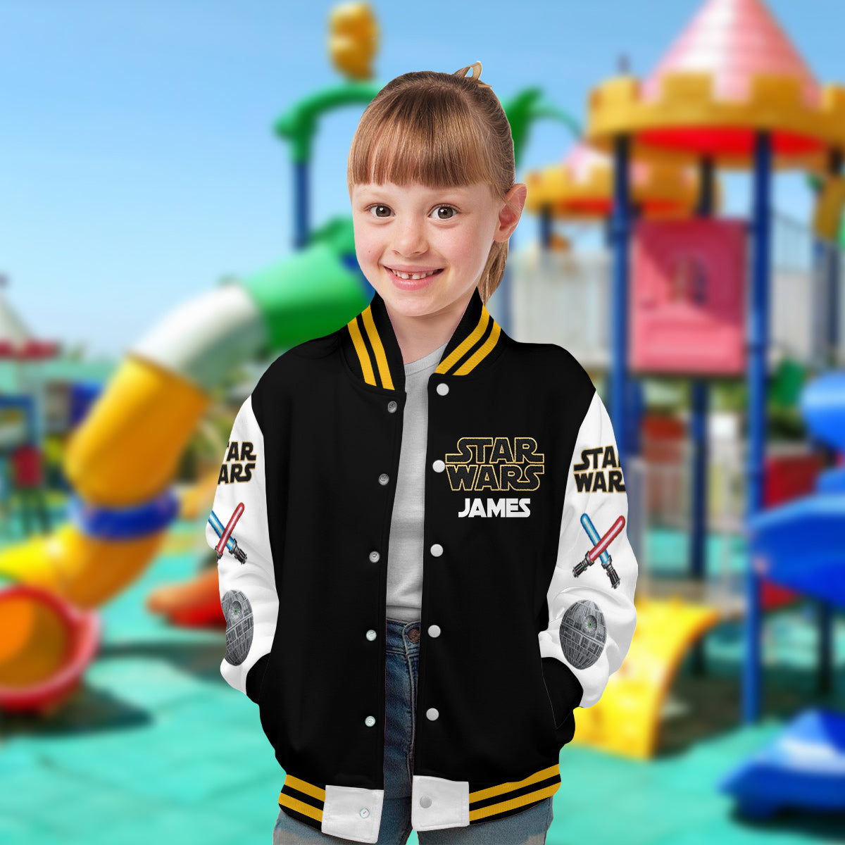 The Force - Personalized The Force Varsity Jacket