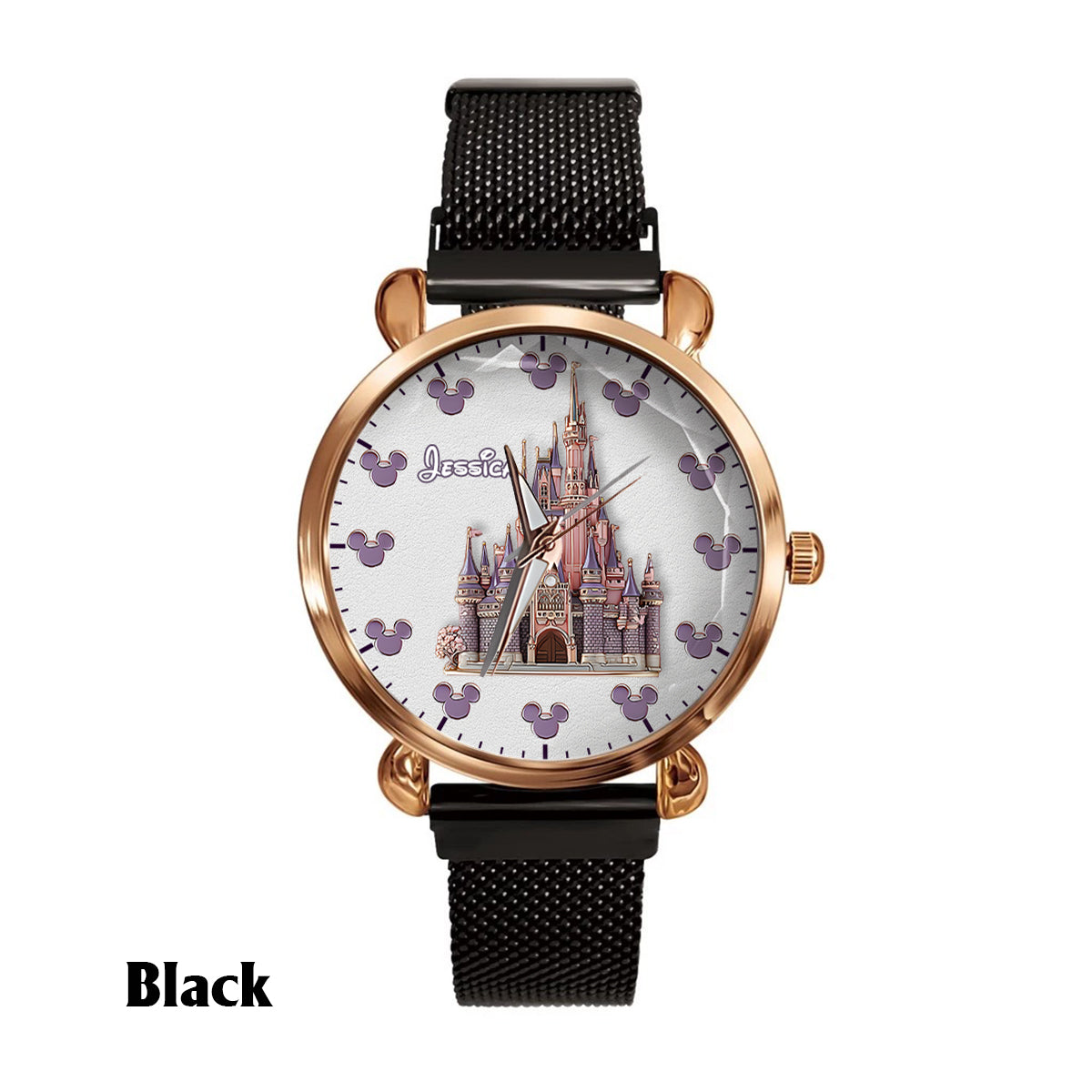 Magical Day Custom Name - Personalized Mouse Women Hand Watch