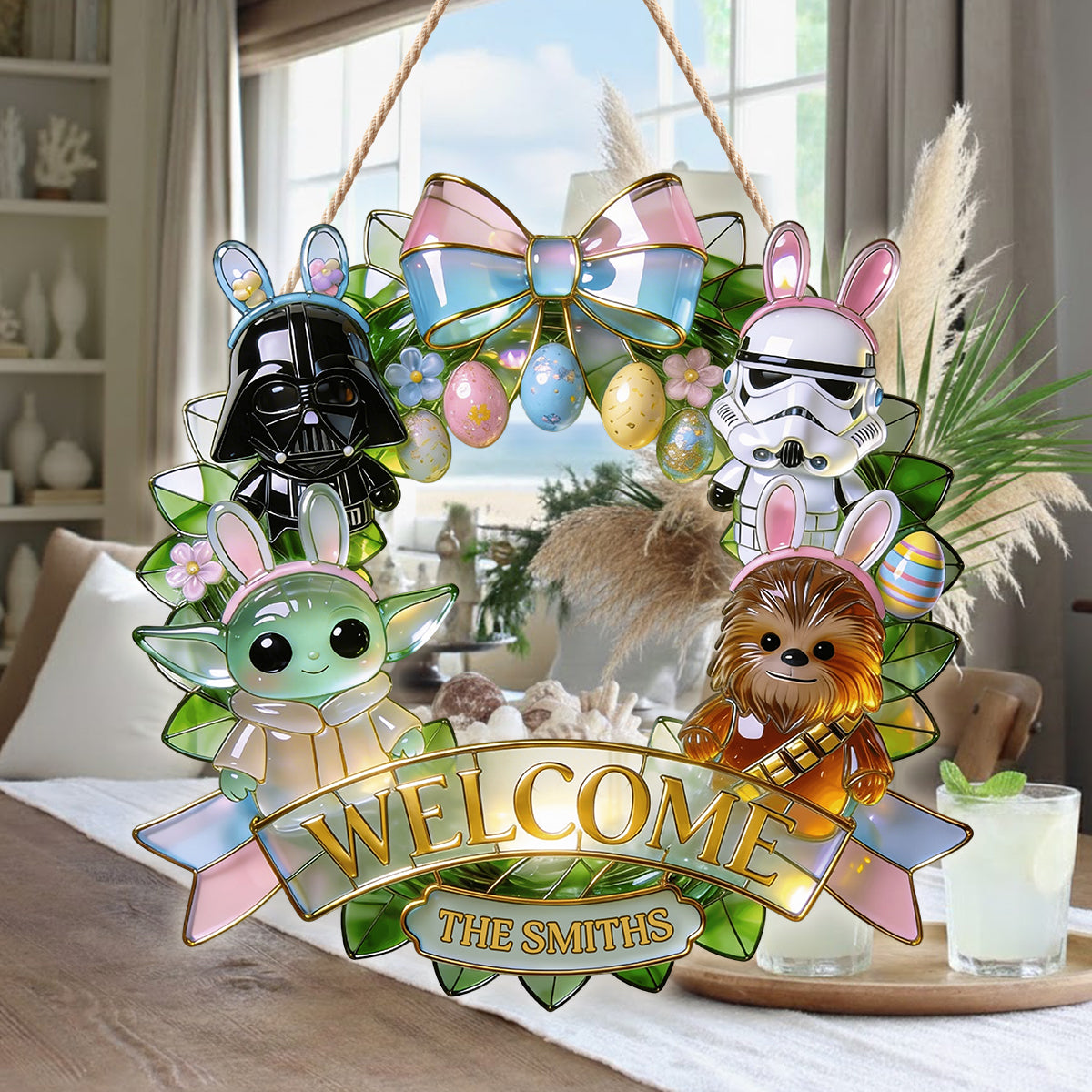 Easter's Day Gift - Personalized The Force LED Light Acrylic Sign