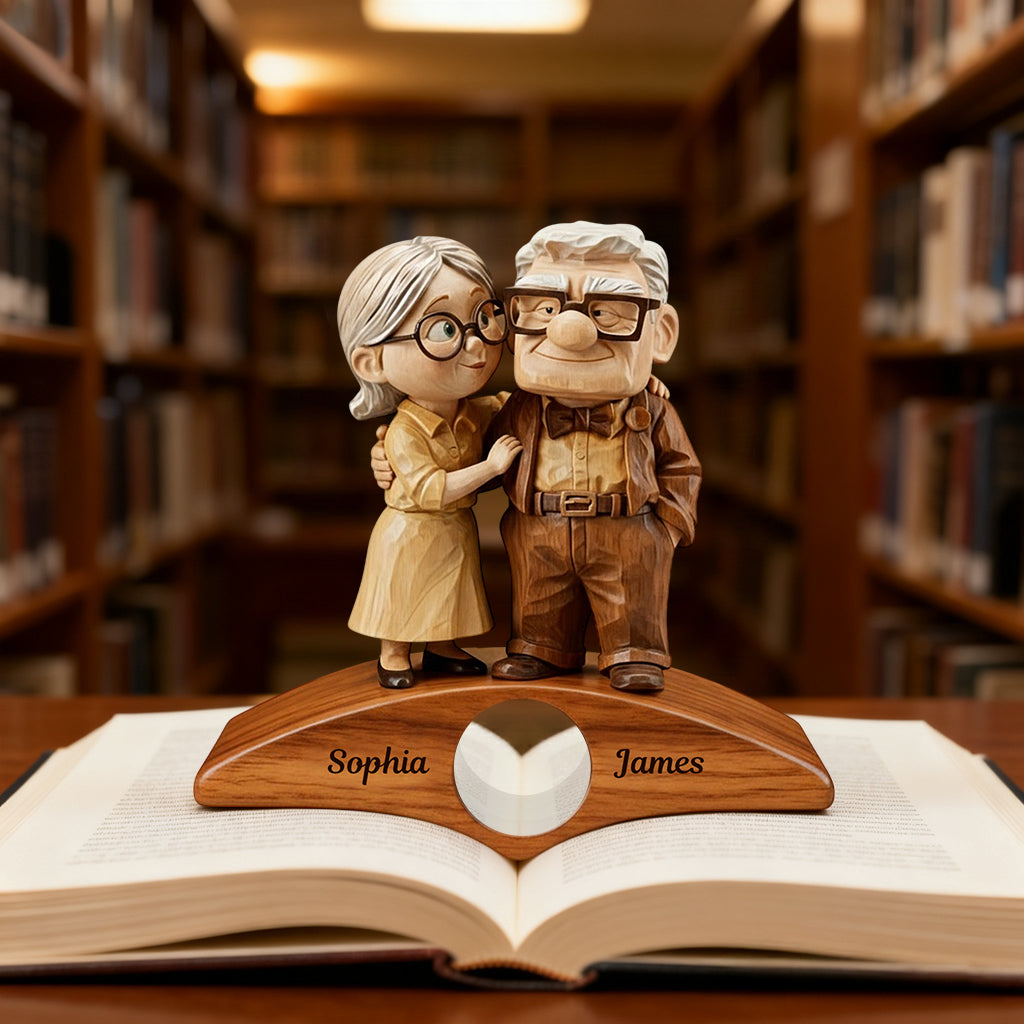You Are My Greatest Adventure - Personalized Mouse Book Page Holder