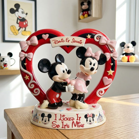 I Licked It So It's Mine - Personalized Mouse Custom Shaped Acrylic Plaque