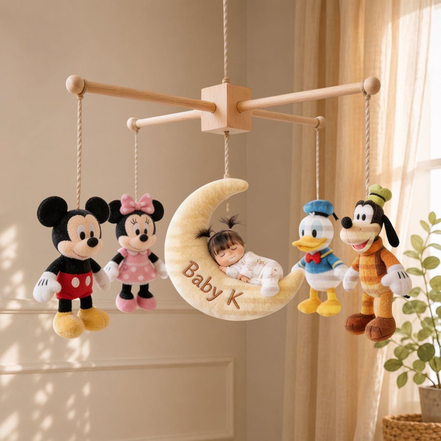 Magical Dreams - Personalized Mouse Crib Mobile