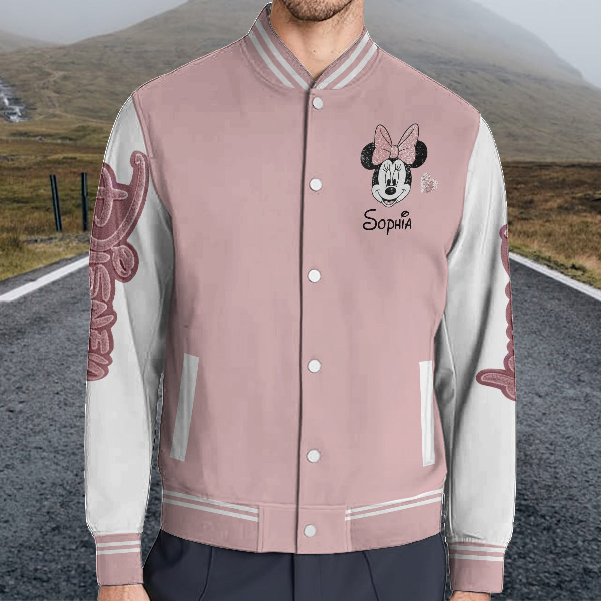 Magic Mouse - Personalized Mouse Varsity Jacket