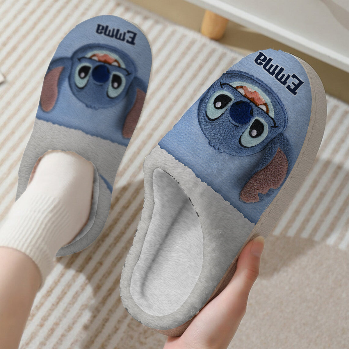 Ohana Means Family - Personalized Ohana Slippers