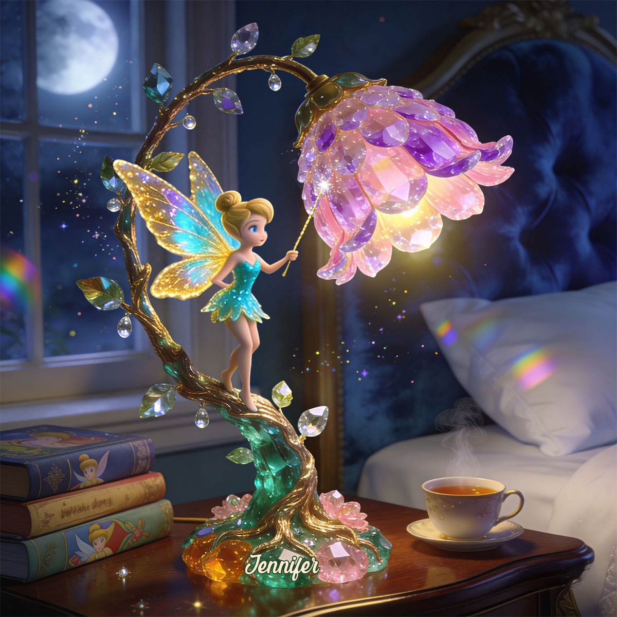 Fairy Flower - Personalized Dream Trip Acrylic LED Night Light