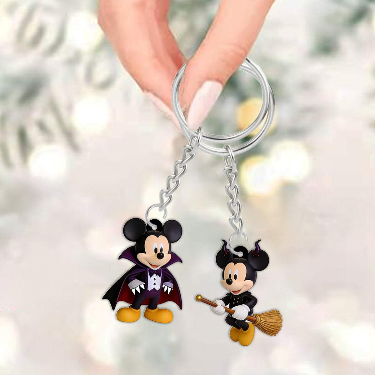 Halloween Magic - Personalized Mouse Advent Calendar With Ornaments