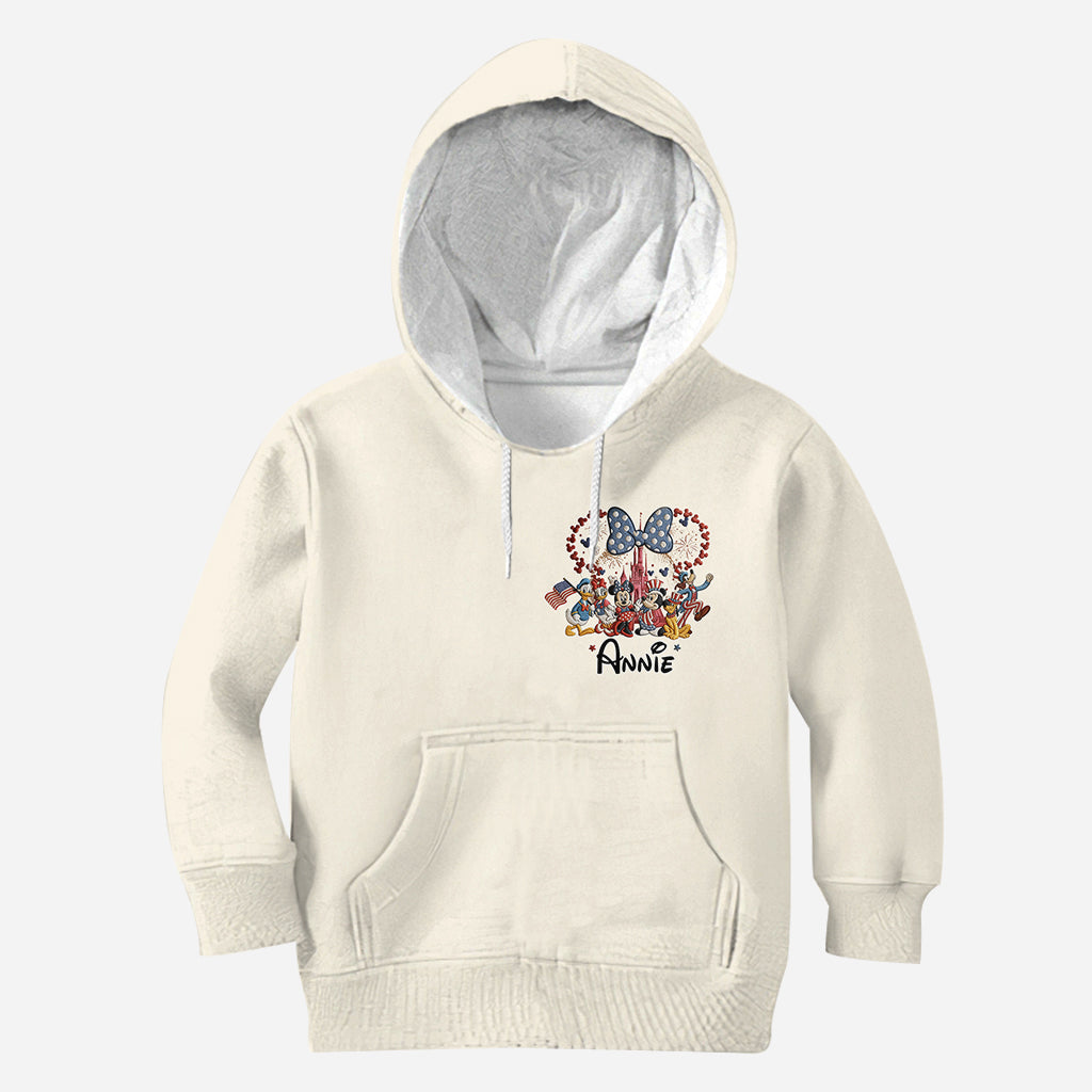 250 Years Of America - Personalized Mouse Hoodie and Leggings