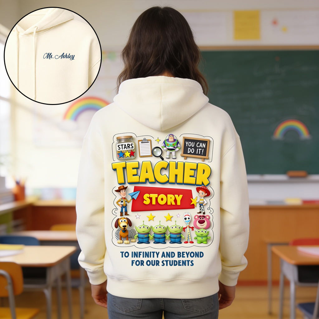 Teacher Story - Personalized Teacher All Over Shirt
