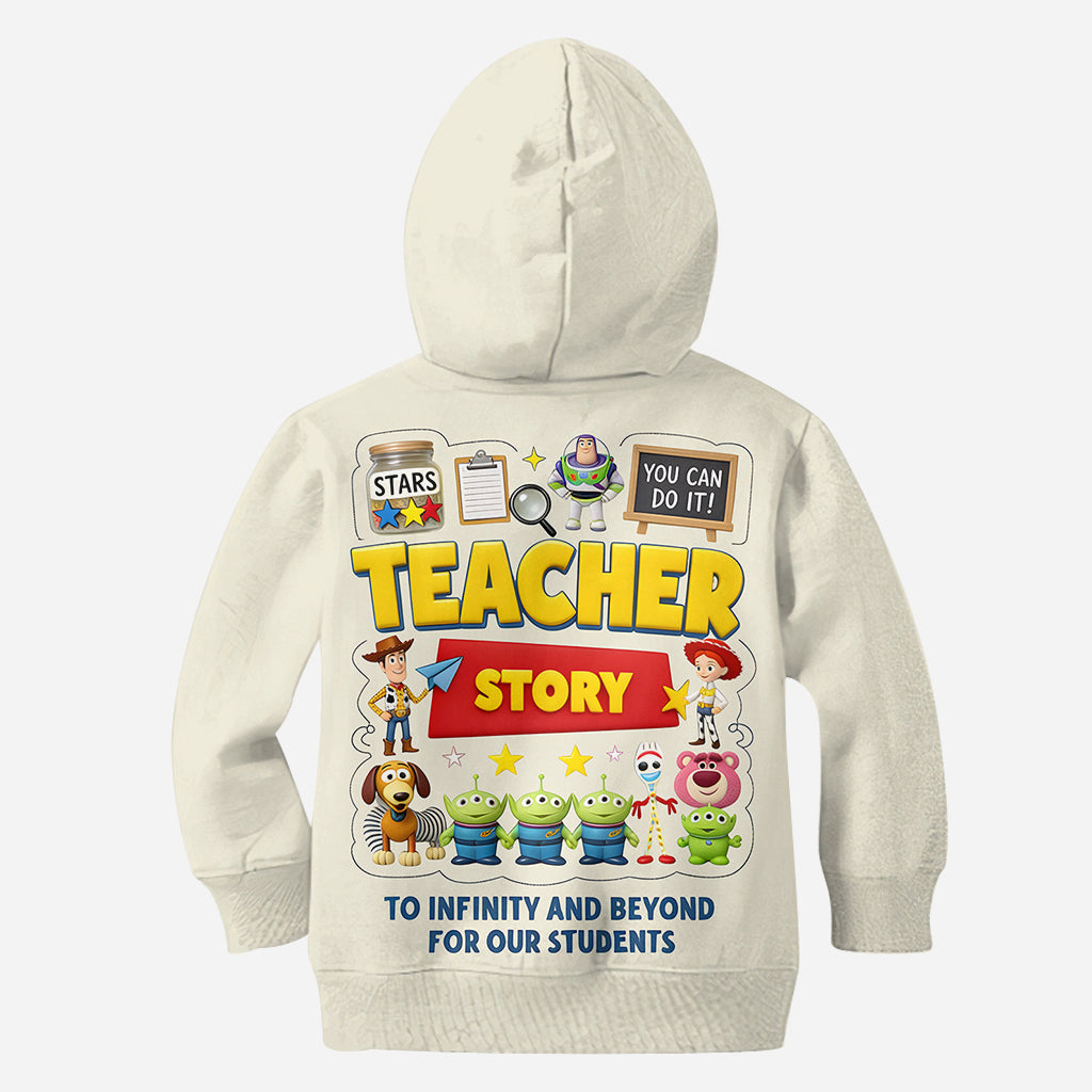 Teacher Story - Personalized Teacher All Over Shirt