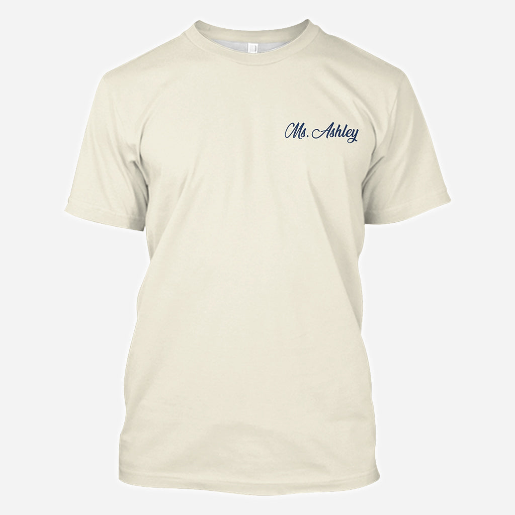 Teacher Story - Personalized Teacher All Over Shirt