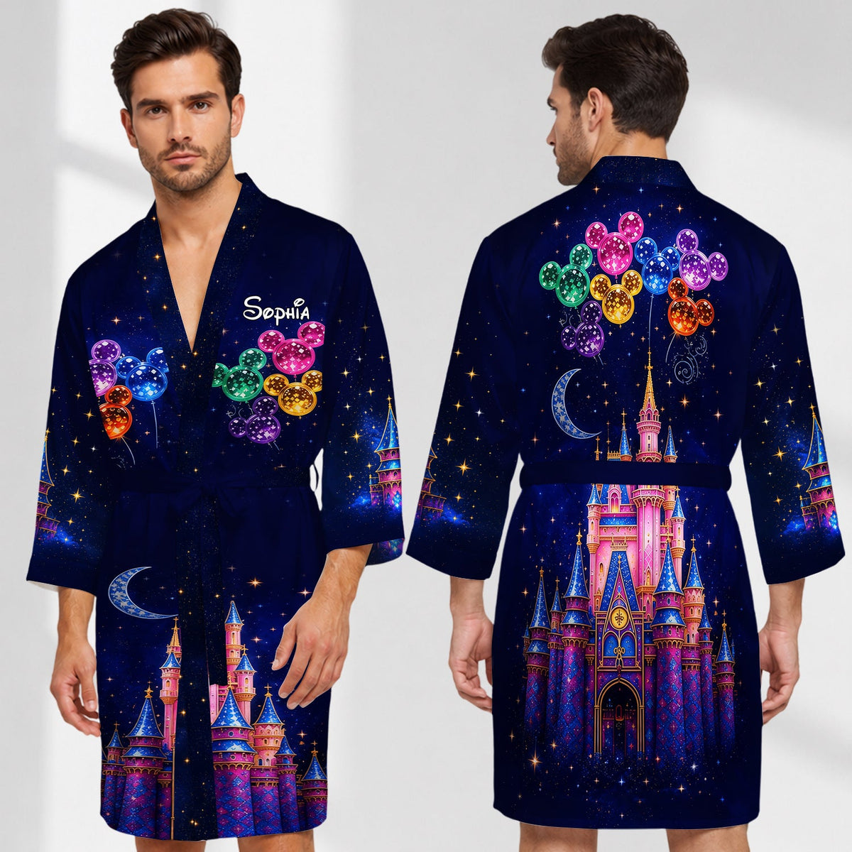 Believe In Magic - Personalized Dream Trip Satin Robe