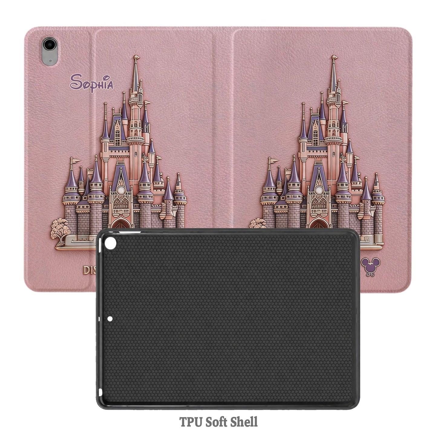 Magical Castle - Personalized Dream Trip Tablet Cover With Pen Slot