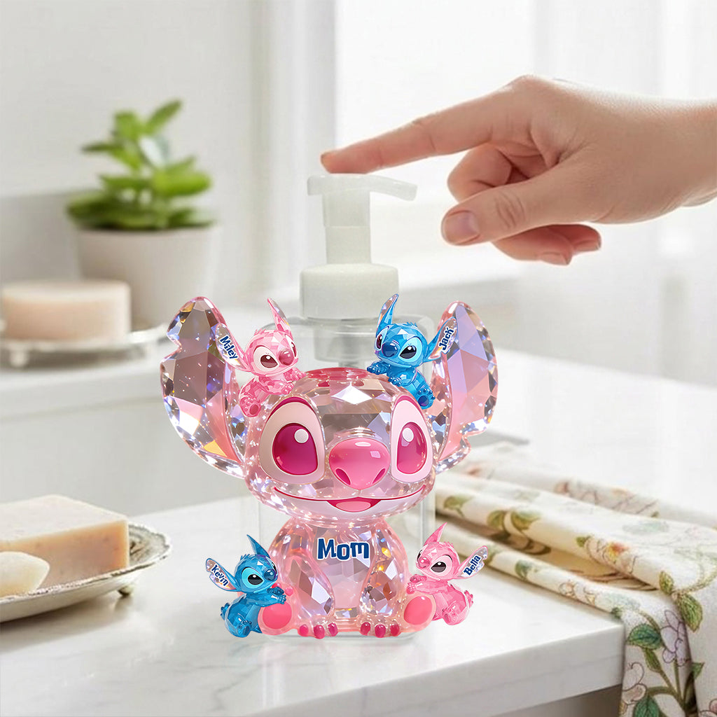 Ohana Means Family - Personalized Ohana Soap Dispenser