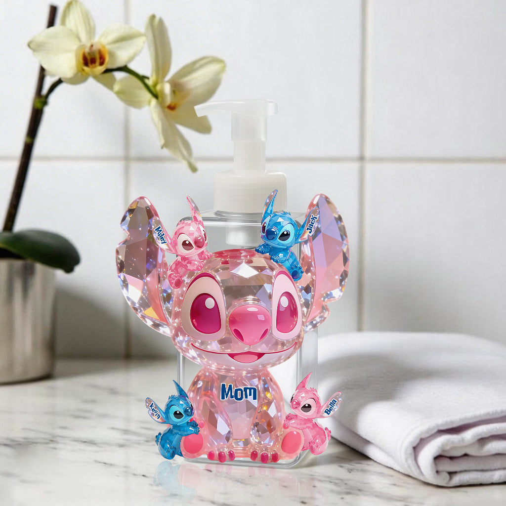 Ohana Means Family - Personalized Ohana Soap Dispenser