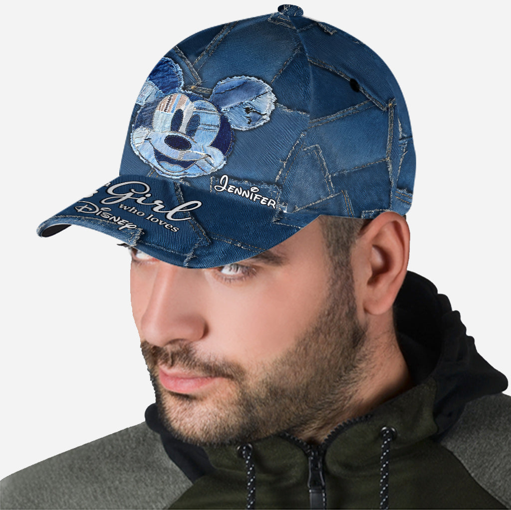 Just A Girl Who Loves Magic - Personalized Mouse Classic Cap