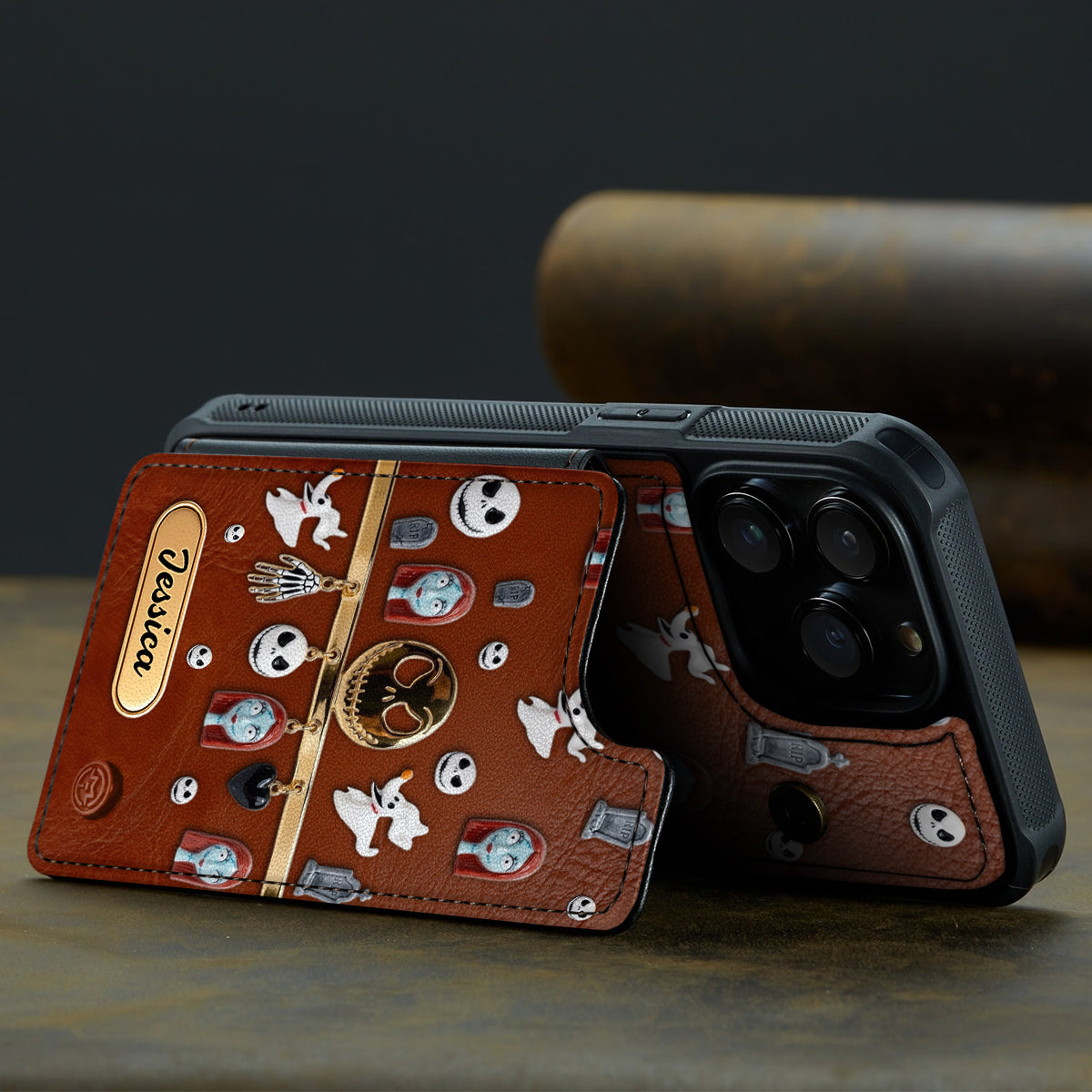 The Nightmare - Personalized Nightmare Fully Printed Wallet Phone Case