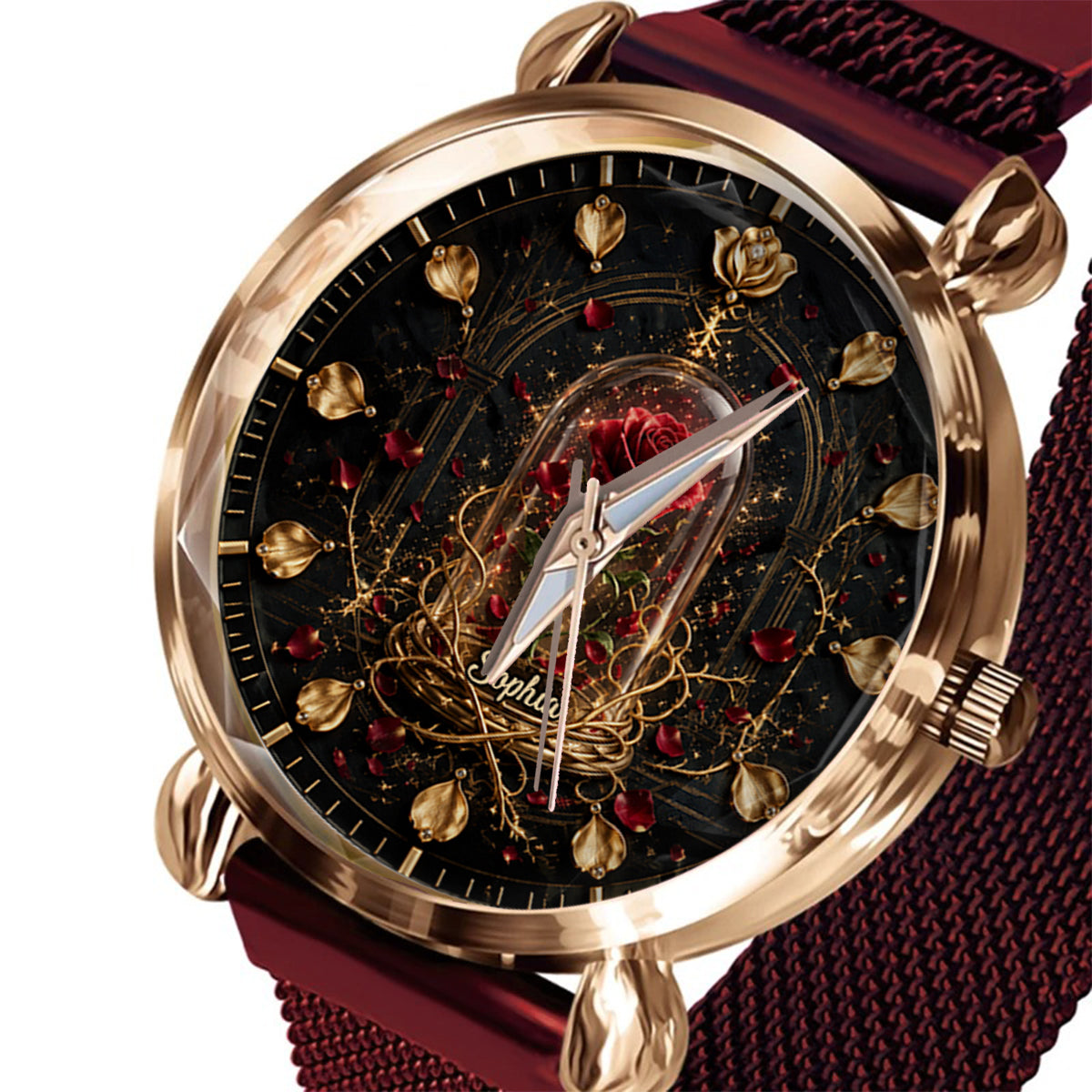 Tale As Old As Time - Personalized Beauty And The Beast Women Hand Watch