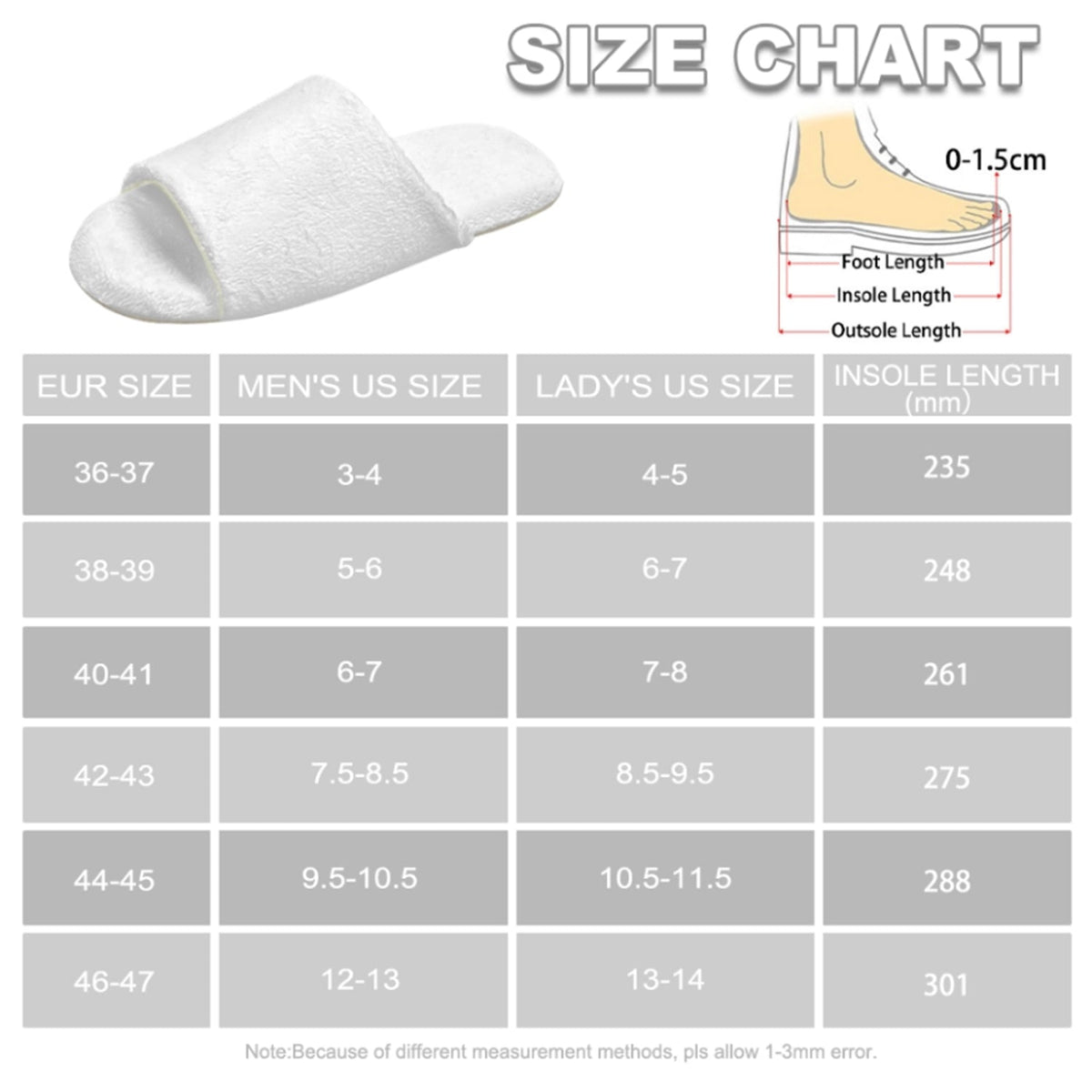 Believe In Magic - Personalized Mouse Open-Toe Slippers