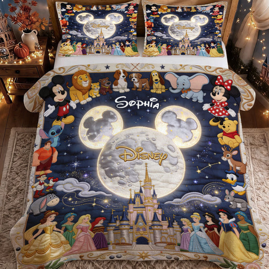 Believe In Magic - Personalized Dream Trip Quilt Set