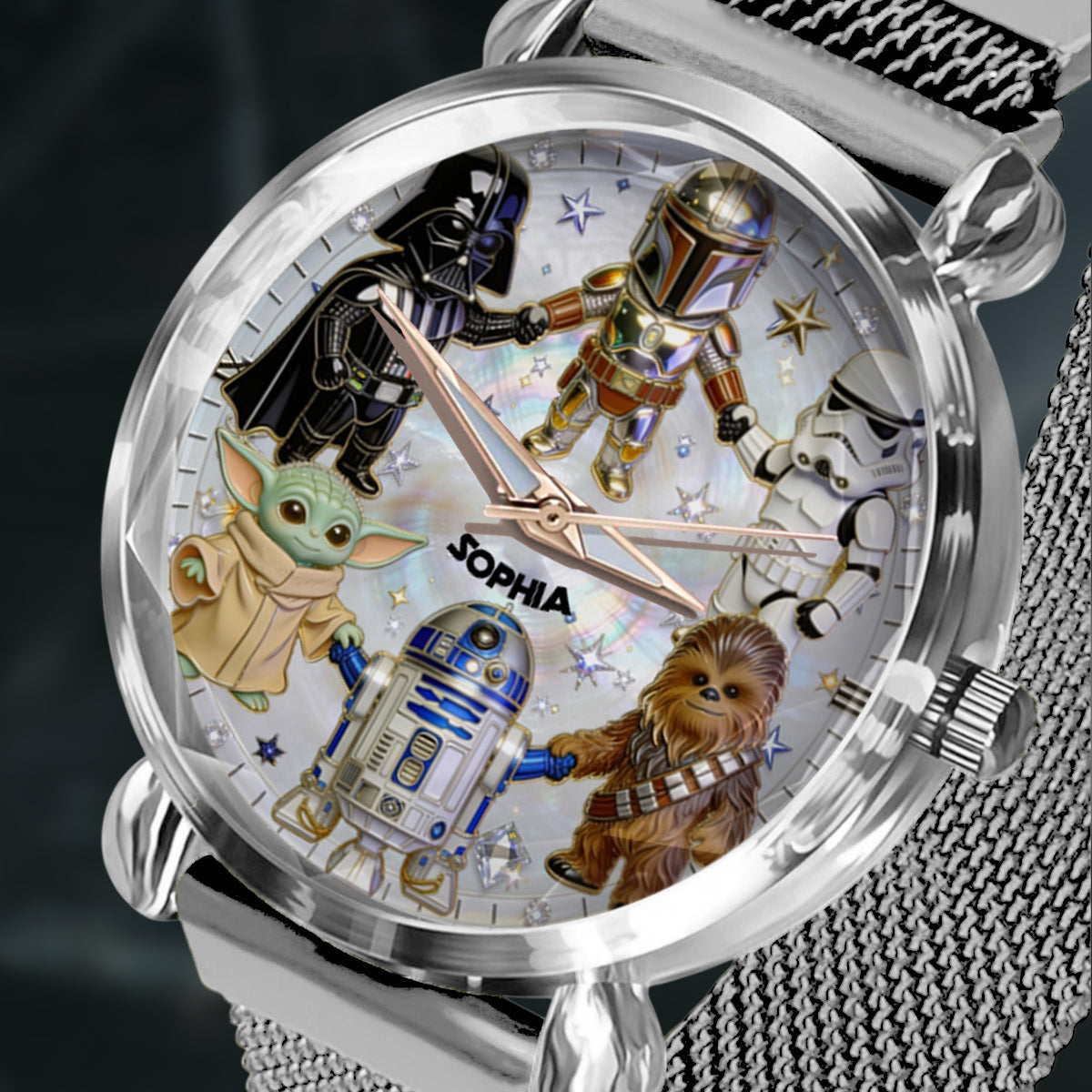 The Galaxy - Personalized The Force Women Hand Watch