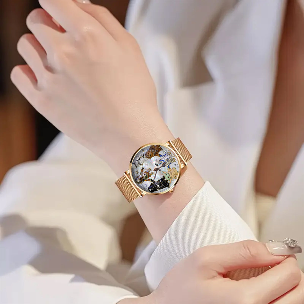 The Galaxy - Personalized The Force Women Hand Watch