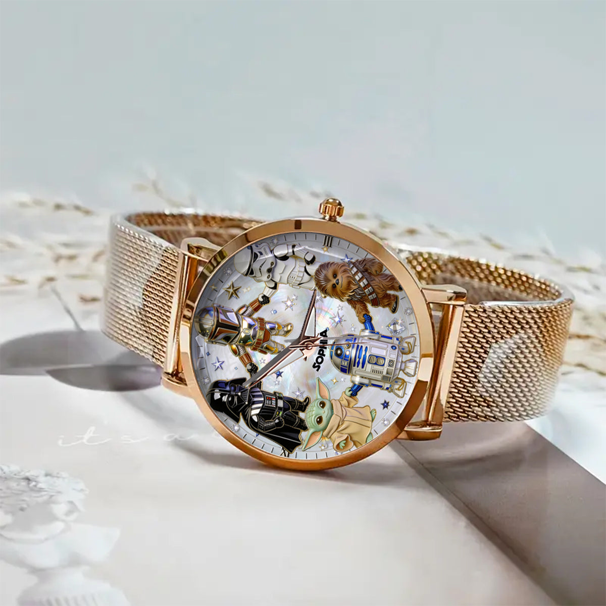 The Galaxy - Personalized The Force Women Hand Watch