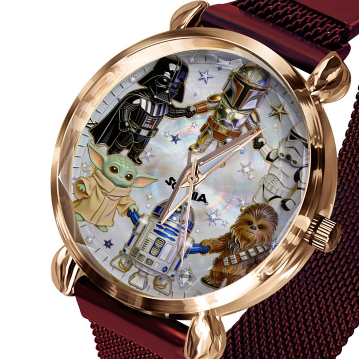 The Galaxy - Personalized The Force Women Hand Watch
