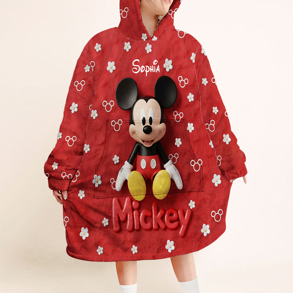 Magical Friends - Personalized Mouse Blanket Hoodie