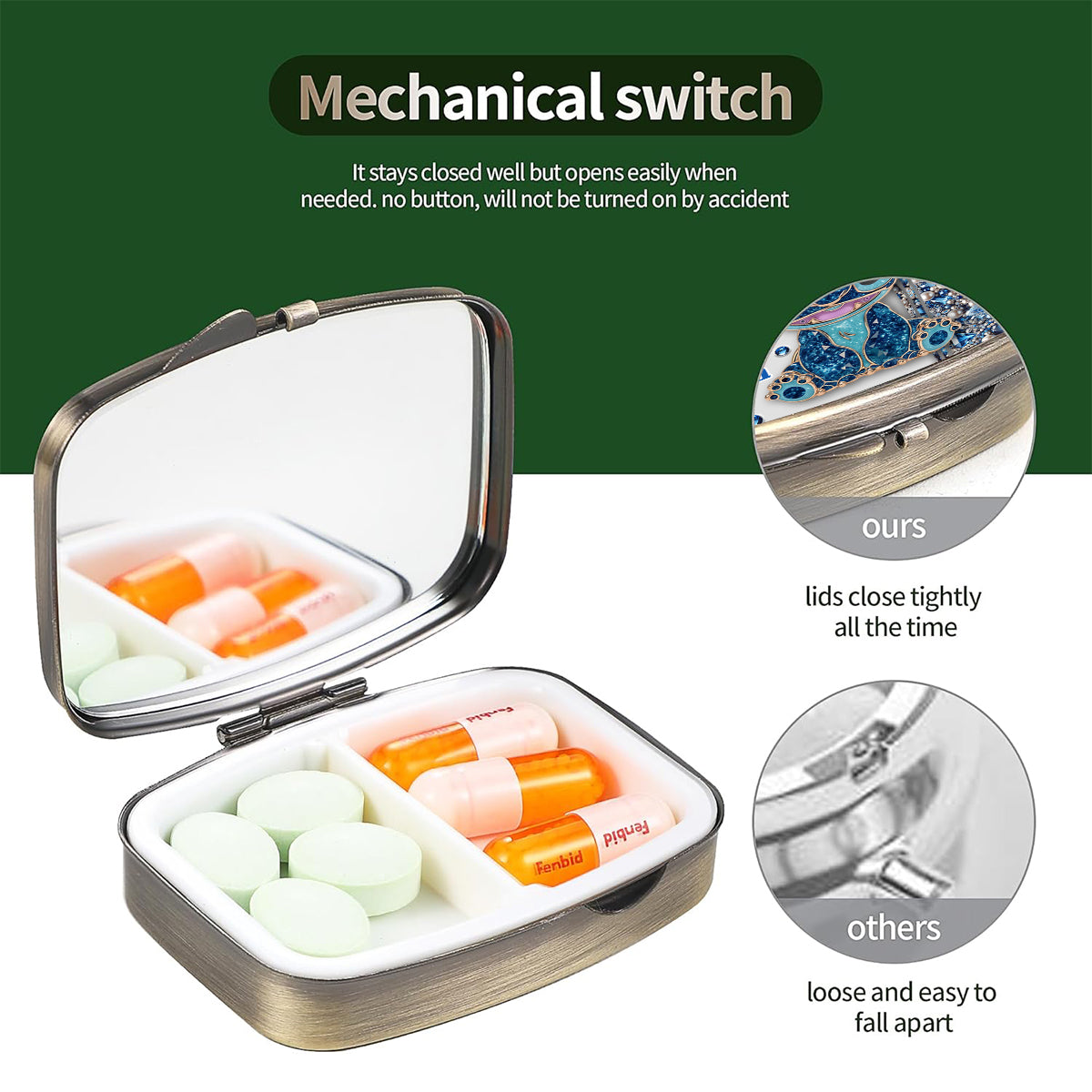 Ohana Lovers - Personalized Ohana Pill Organizer Box