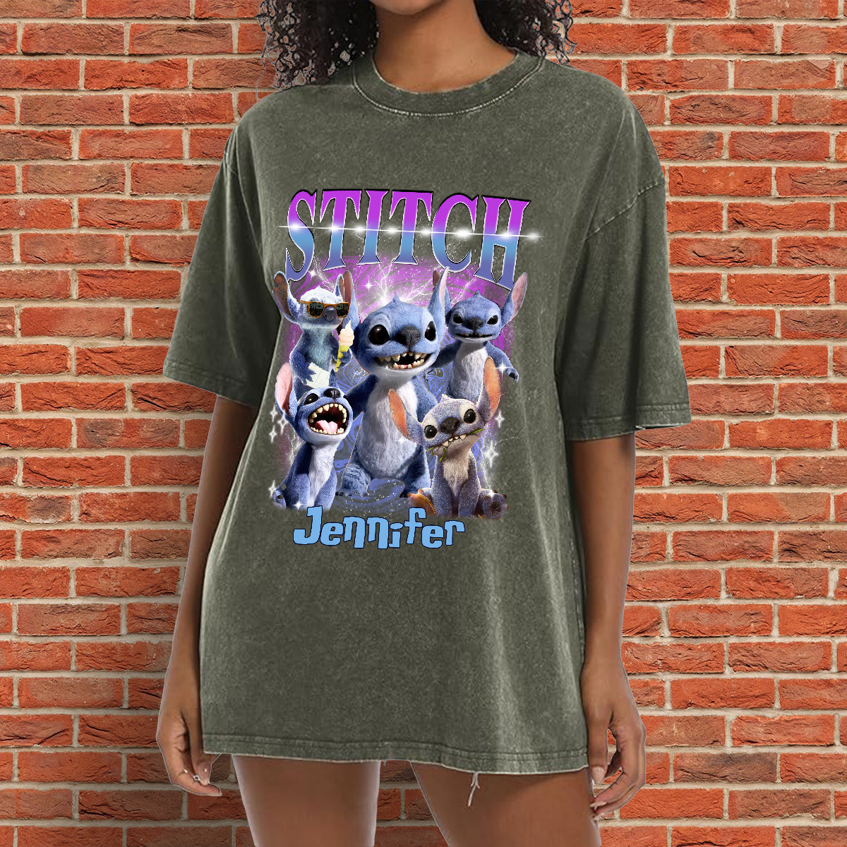 Ohana Means Family - Personalized Ohana Wash T-shirt