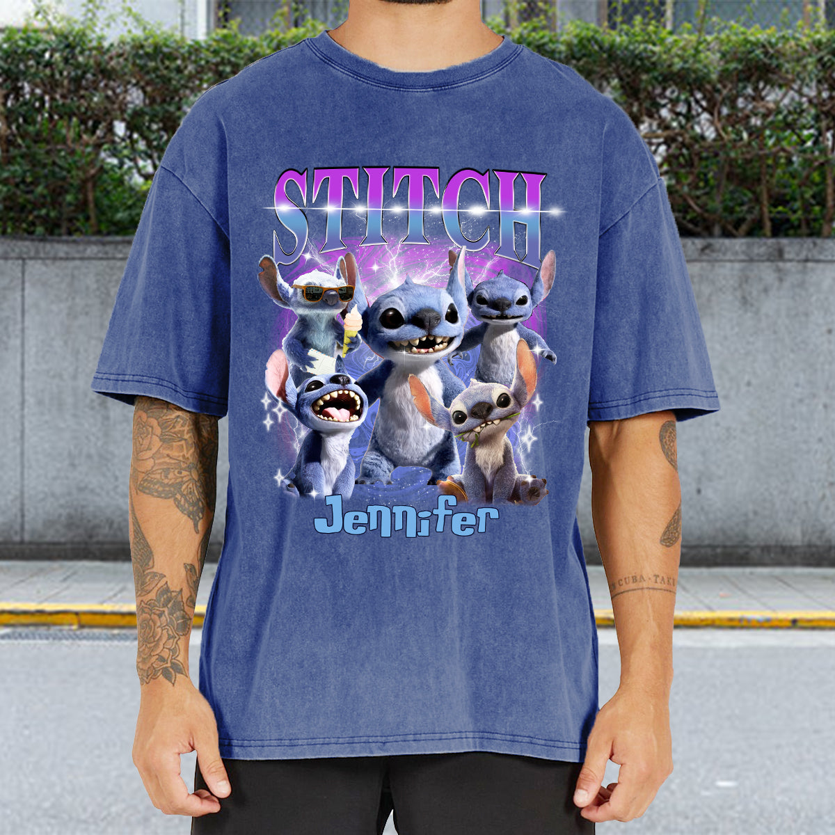 Ohana Means Family - Personalized Ohana Wash T-shirt