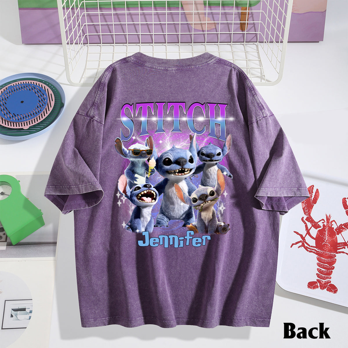 Ohana Means Family - Personalized Ohana Wash T-shirt