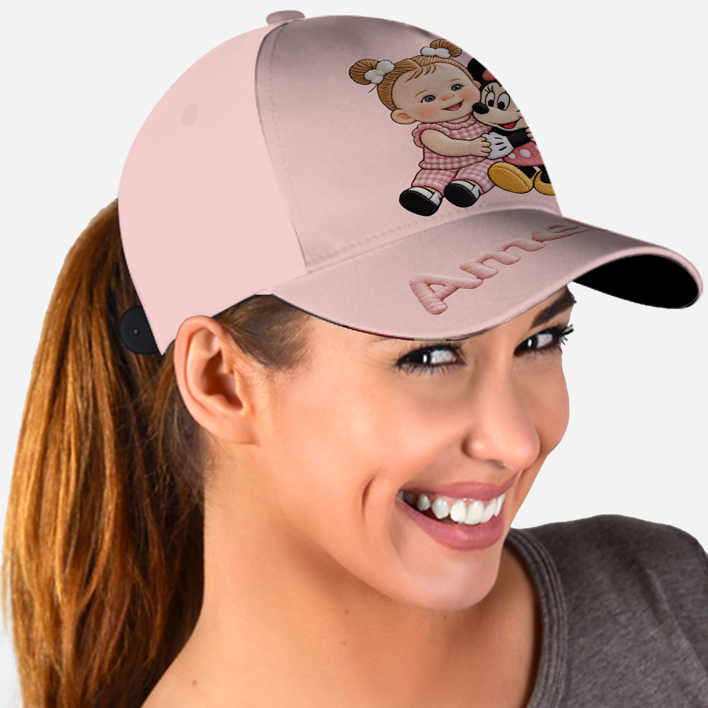 Kid Cap Custom Any Photo, Any Character - Magical Friends - Personalized Mouse Classic Cap