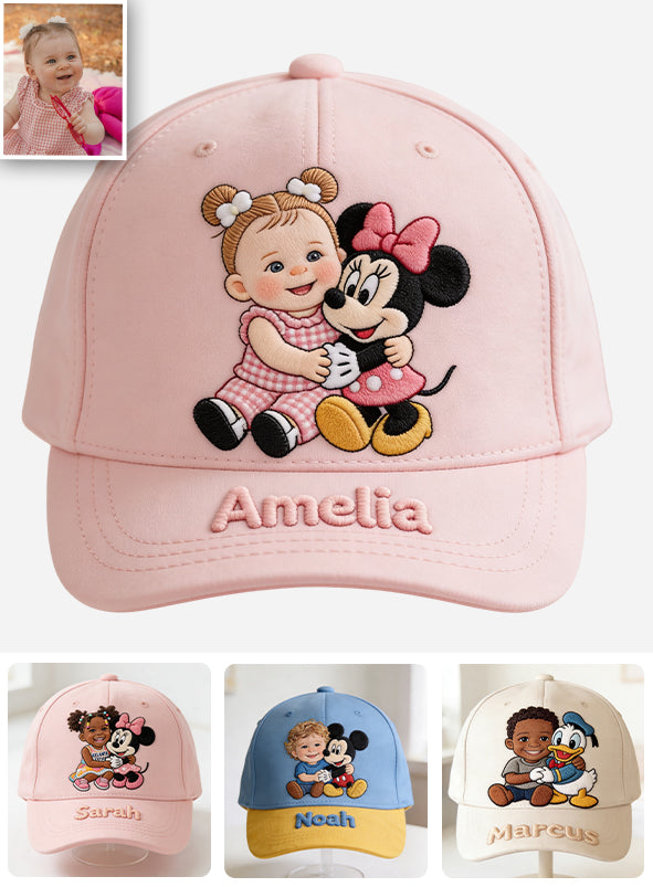 Kid Cap Custom Any Photo, Any Character - Magical Friends - Personalized Mouse Classic Cap