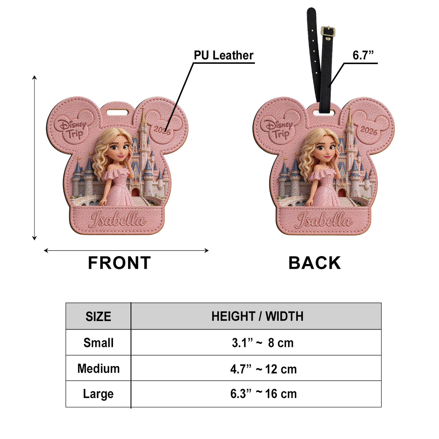 Magical - Personalized Dream Trip Luggage Tag
