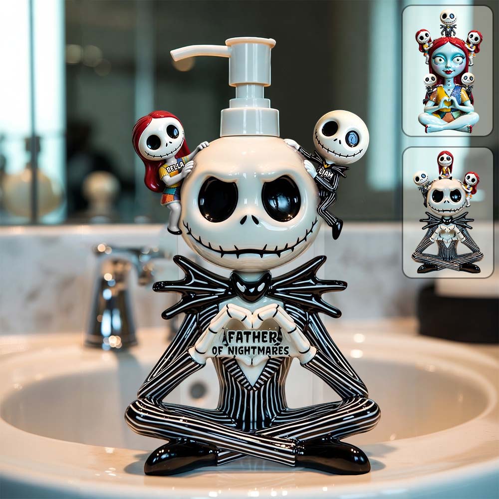 Father, Mother Of Nightmare - Personalized Nightmare Soap Dispenser