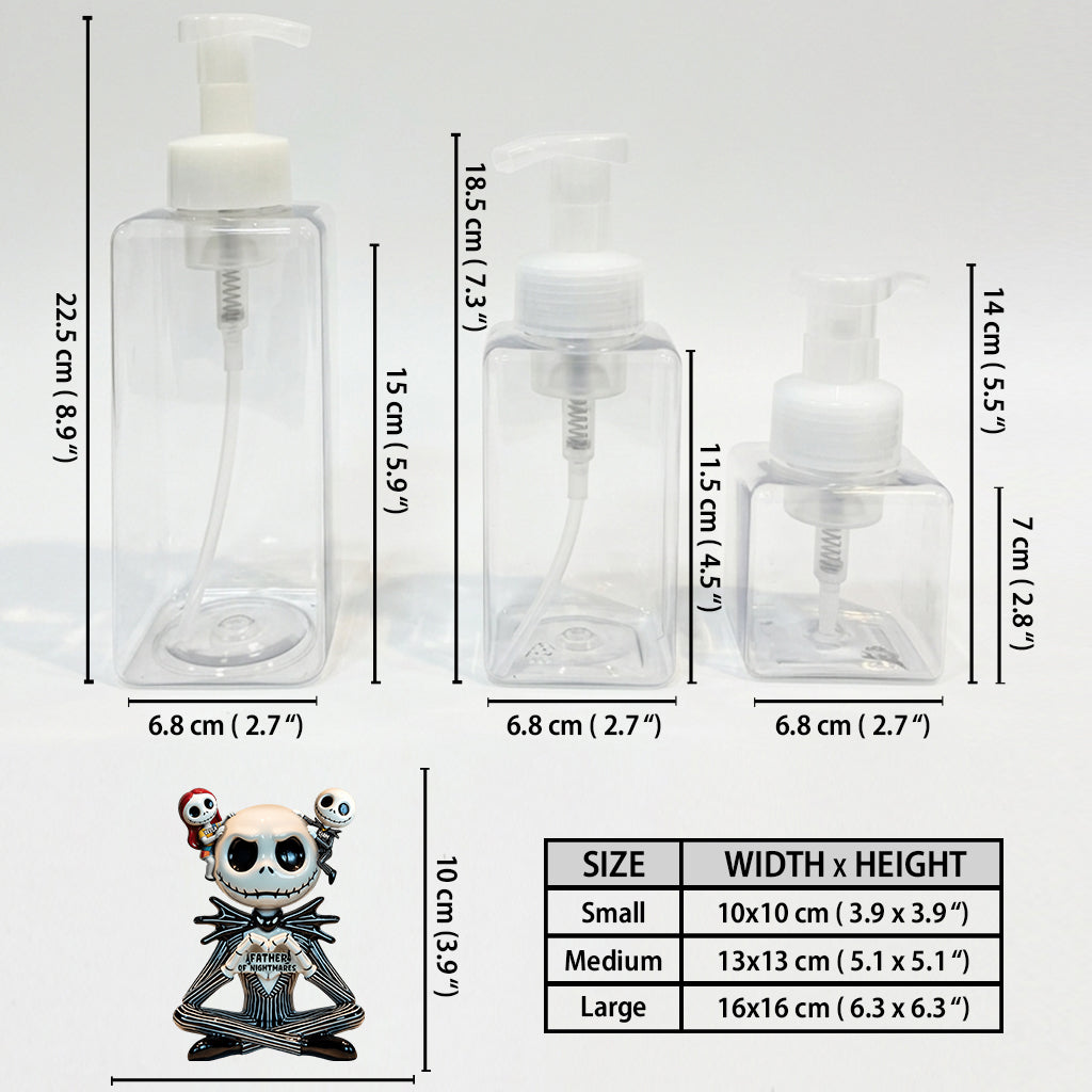 Father, Mother Of Nightmare - Personalized Nightmare Soap Dispenser