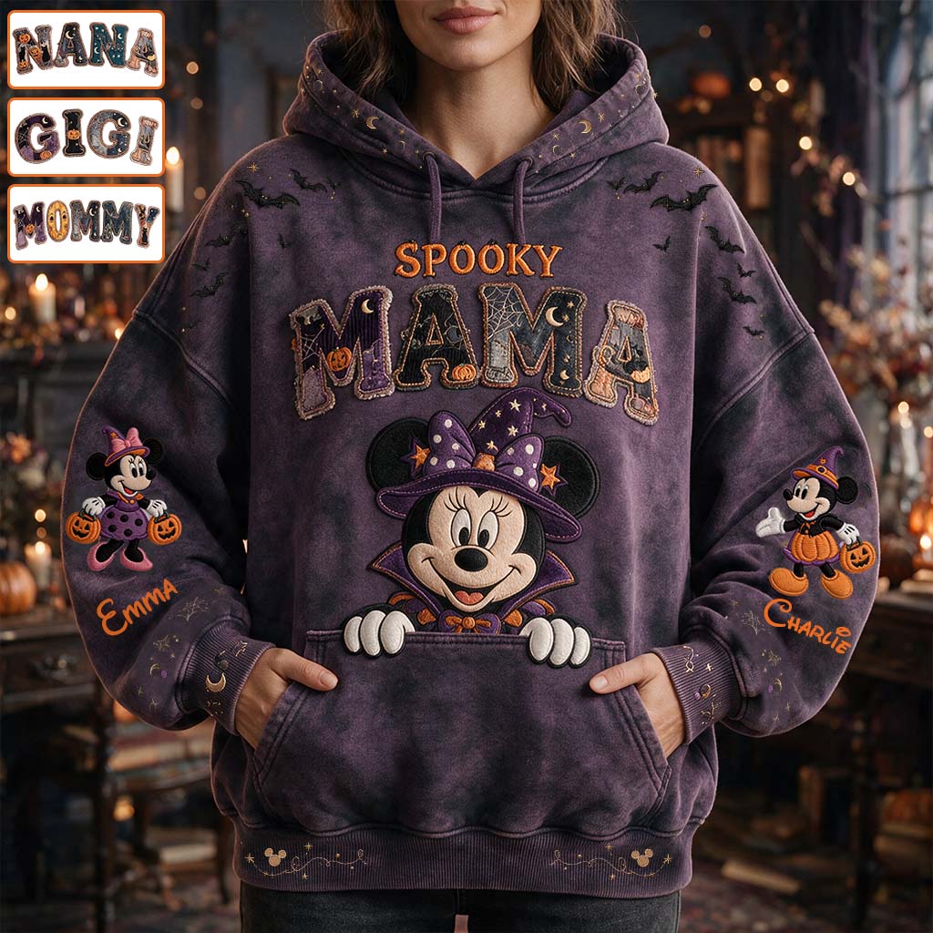 Spooky Mama - Personalized Mouse All Over Shirt