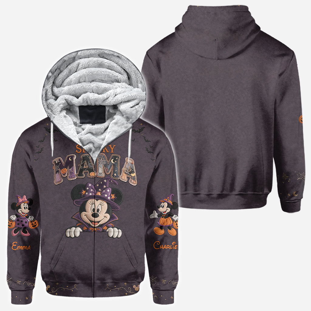 Spooky Mama - Personalized Mouse All Over Shirt