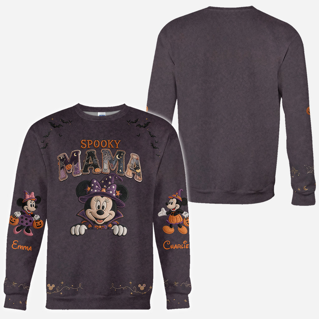 Spooky Mama - Personalized Mouse All Over Shirt