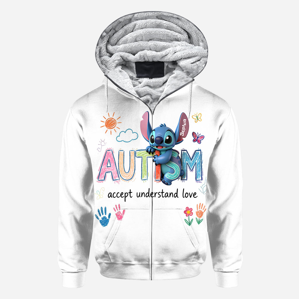 Accept Understand Love - Personalized Autism Awareness All Over Shirt