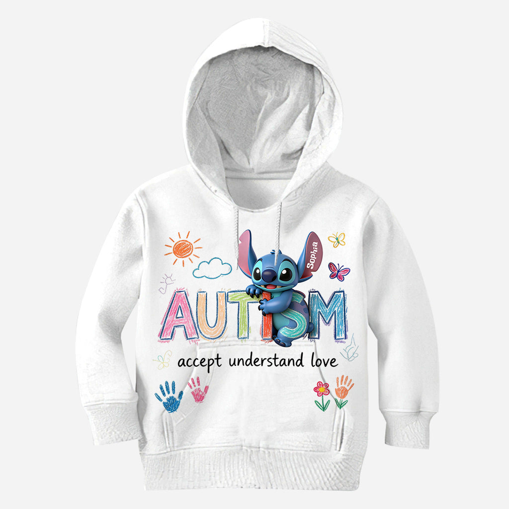 Accept Understand Love - Personalized Autism Awareness All Over Shirt