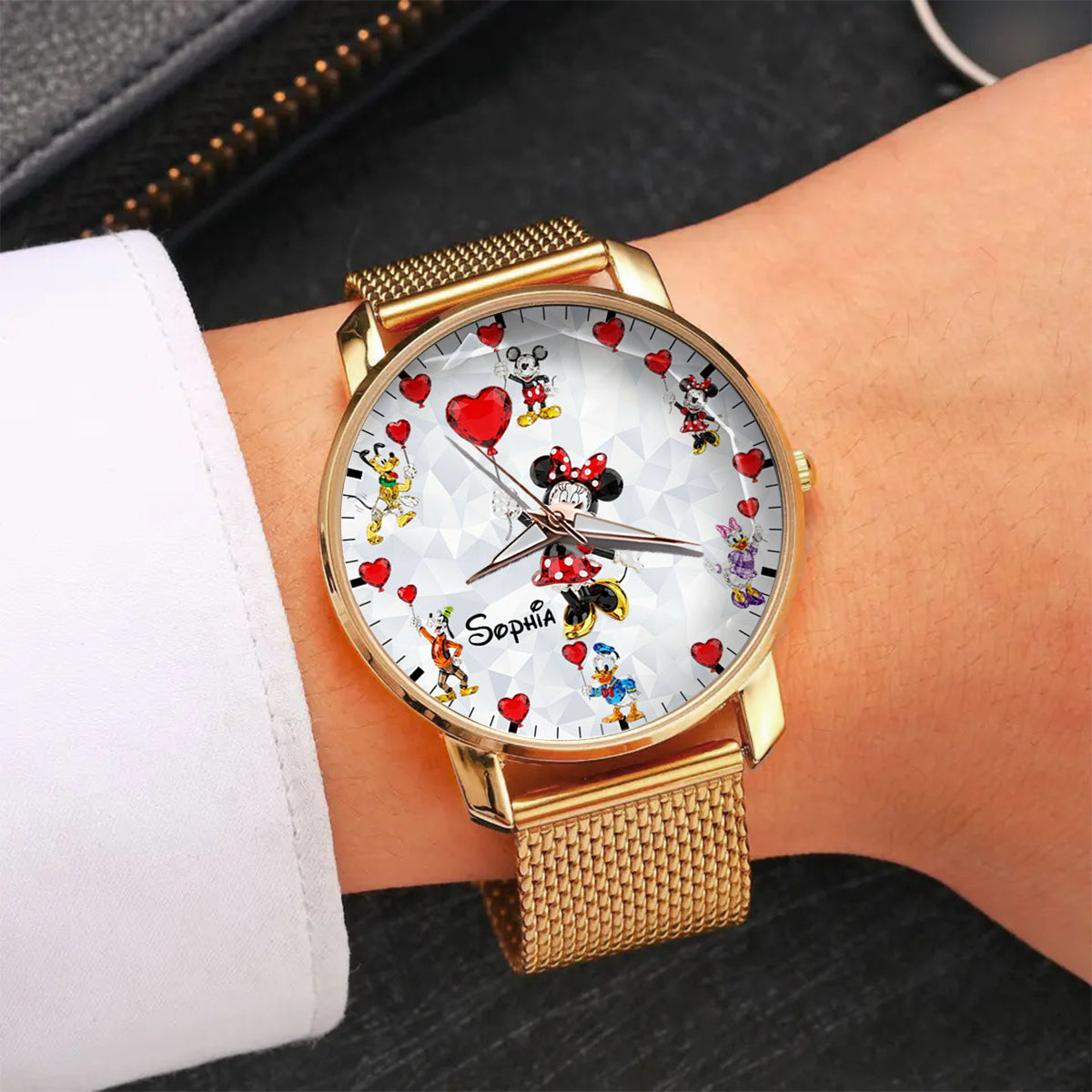 Magical World - Personalized Mouse Women Hand Watch