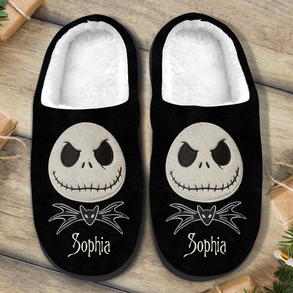 Nightmare - Personalized Nightmare Faux Fur Boot Slippers