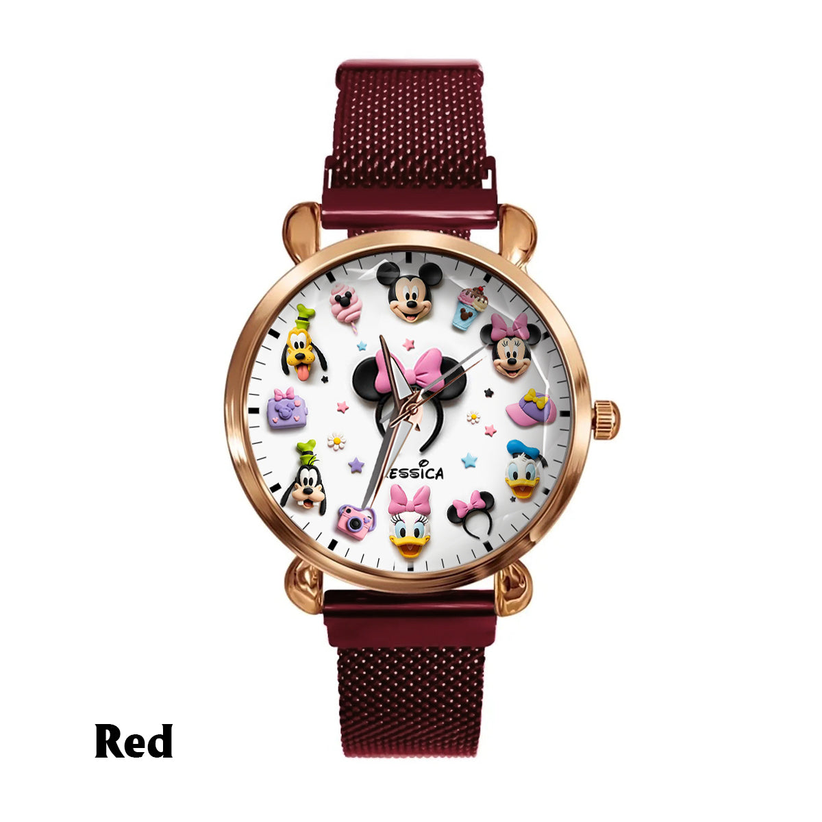 Magical World - Personalized Mouse Women Hand Watch