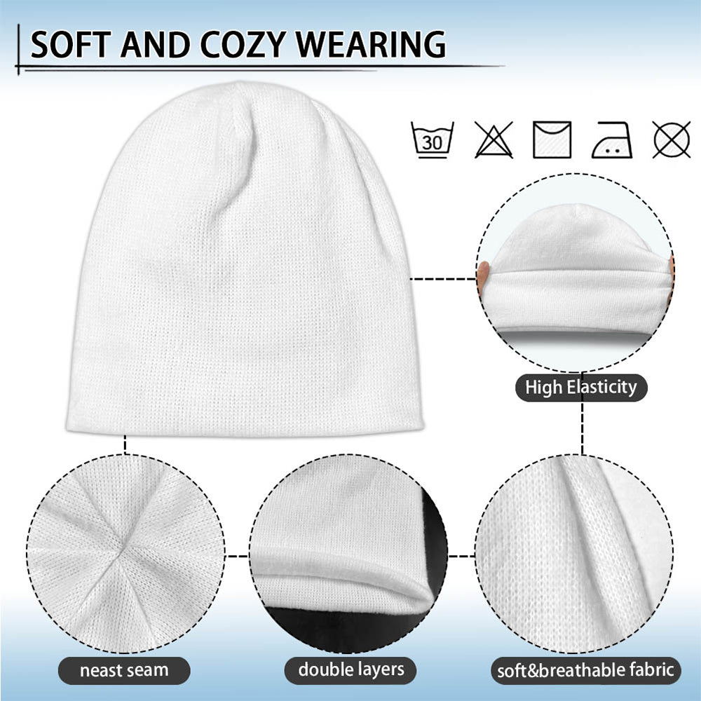Initial Letter Gift For Kids - Personalized Mouse Beanie Hat